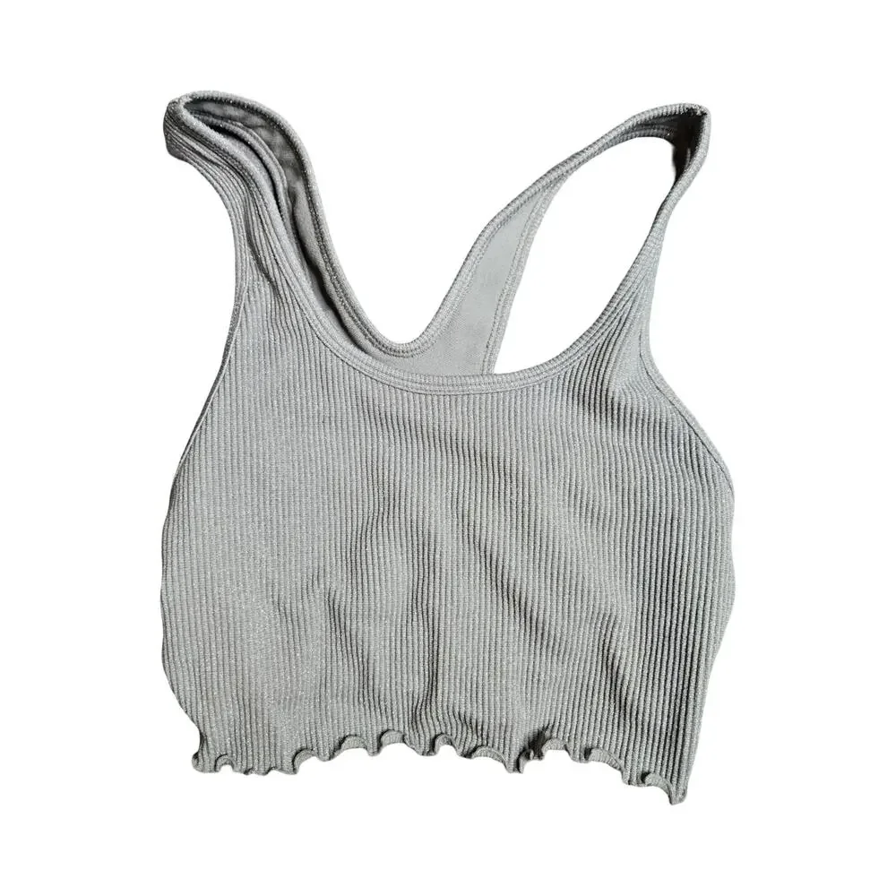 Spiritual Gangster Amor Shimmer Crop‎ Tank Top Size: XS/S